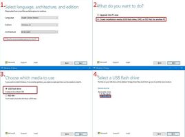 Media Creation Tool Steps