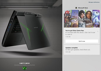 GamePass Notification
